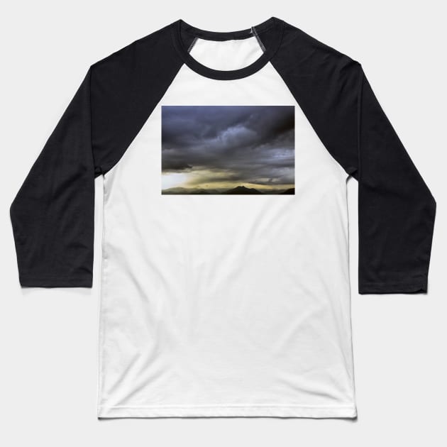 Clouds - Dramatic Landscapes Photography Baseball T-Shirt by PlanetMonkey